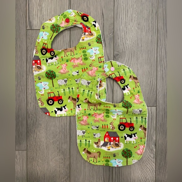 New handmade farm animal bibs - Picture 1 of 2